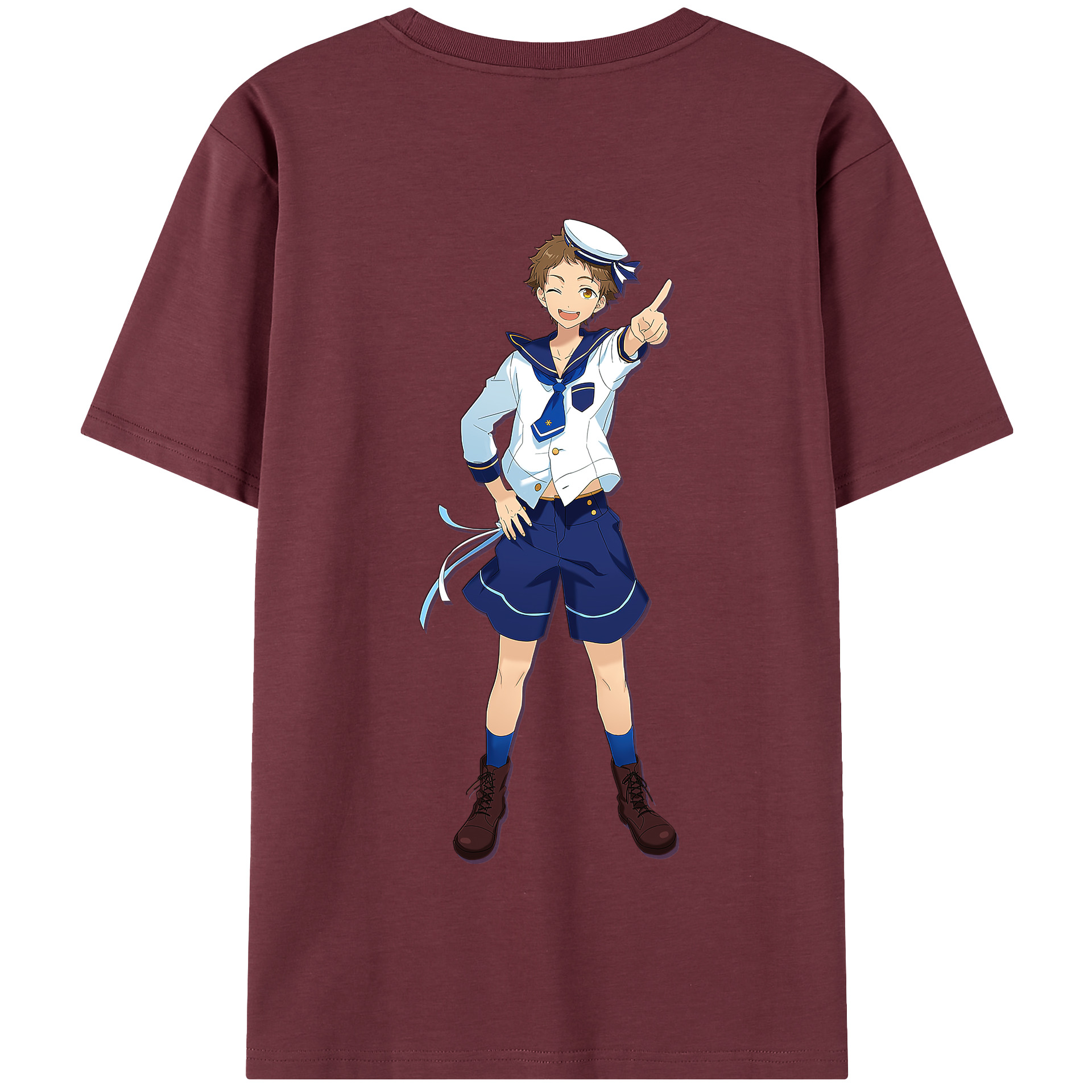 （画像用） あんさんぶるスターズ! Ensemble Stars 綿100％半袖Tシャツ（背面プリント）
